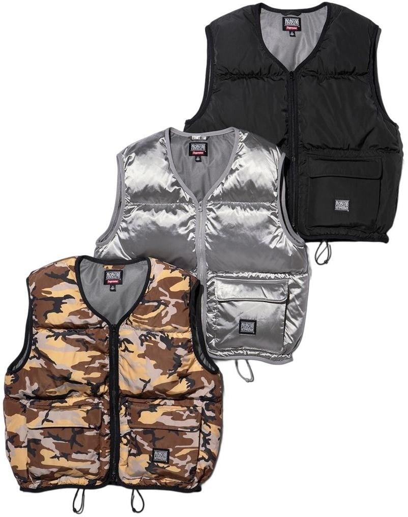 Supreme®/Marithé + François Girbaud Down Puffer Vest